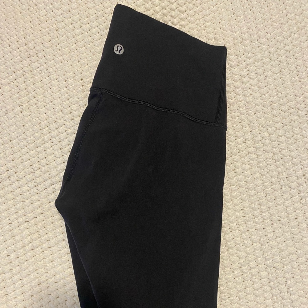 Lululemon Black Wunder Train Leggings
